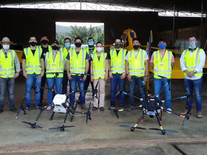 Finalizada a 7ª edição do Curso de Piloto de Drone de Pulverização