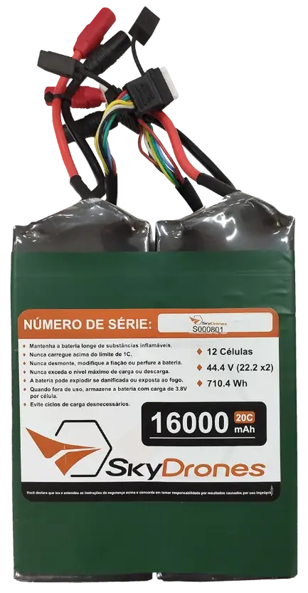 Par de baterias para o Pelicano