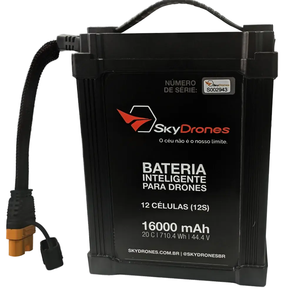Bateria 12S LiPo para o drone